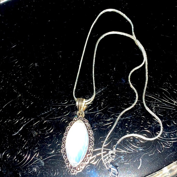 💎Huge Opal Pendant Charm Set in Sterling Silver - Picture 8 of 16